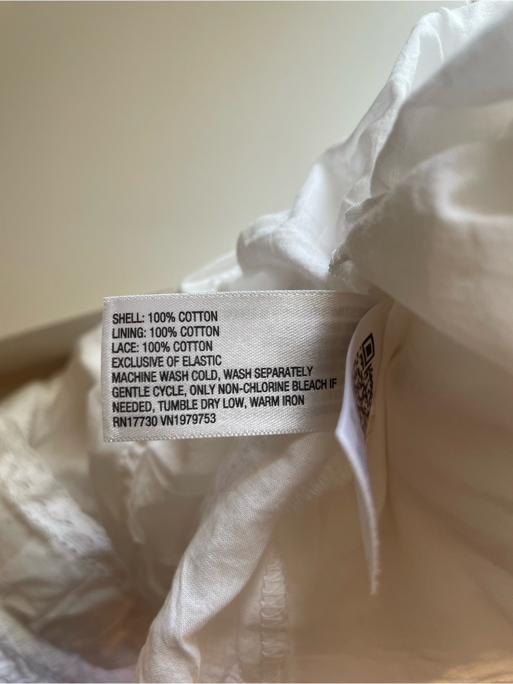 Universal Thread White Ruffle Dress - Picture 9 of 9